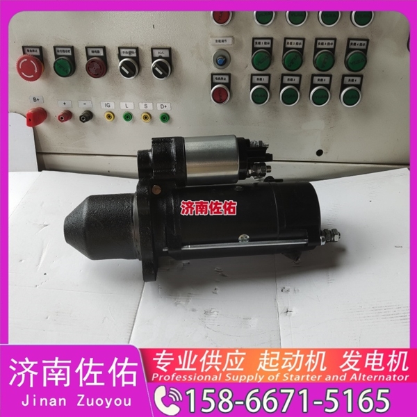 厦门612600090806起动机D11—102—30 潍柴 上柴 Dayun Light 风景系列 ISF3.8 发电机